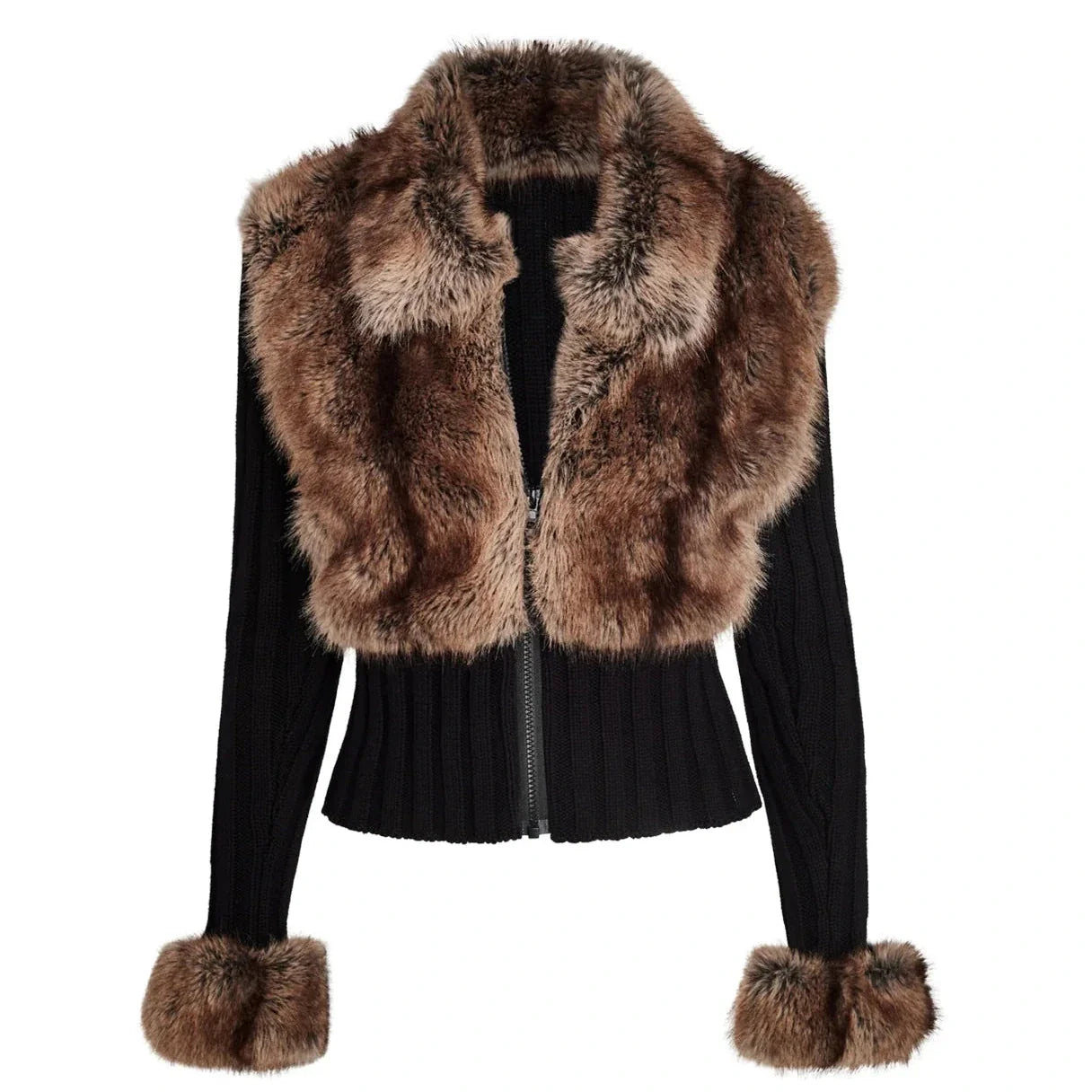 CHIARA FUR CARDIGAN