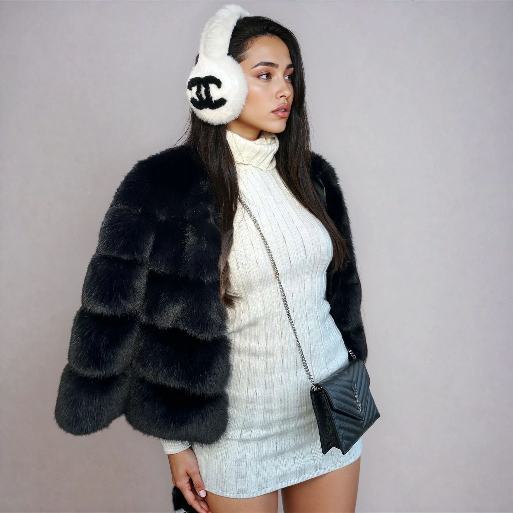 ALEXA FUR COAT